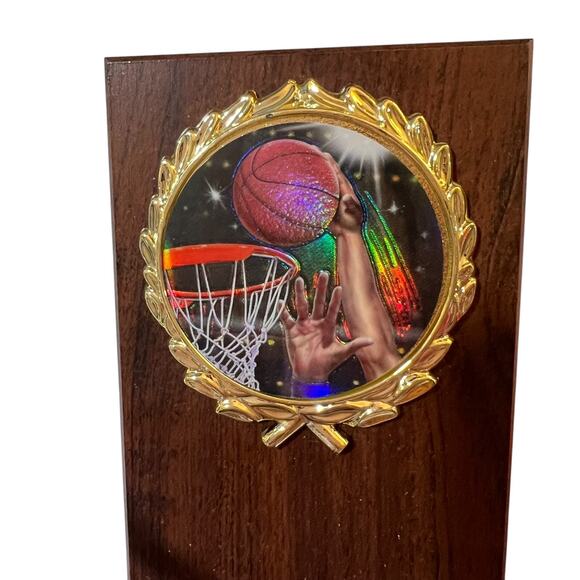 wood basketball Trophy - Picture 11 of 15